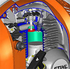 STIHL 4-MIX® motor