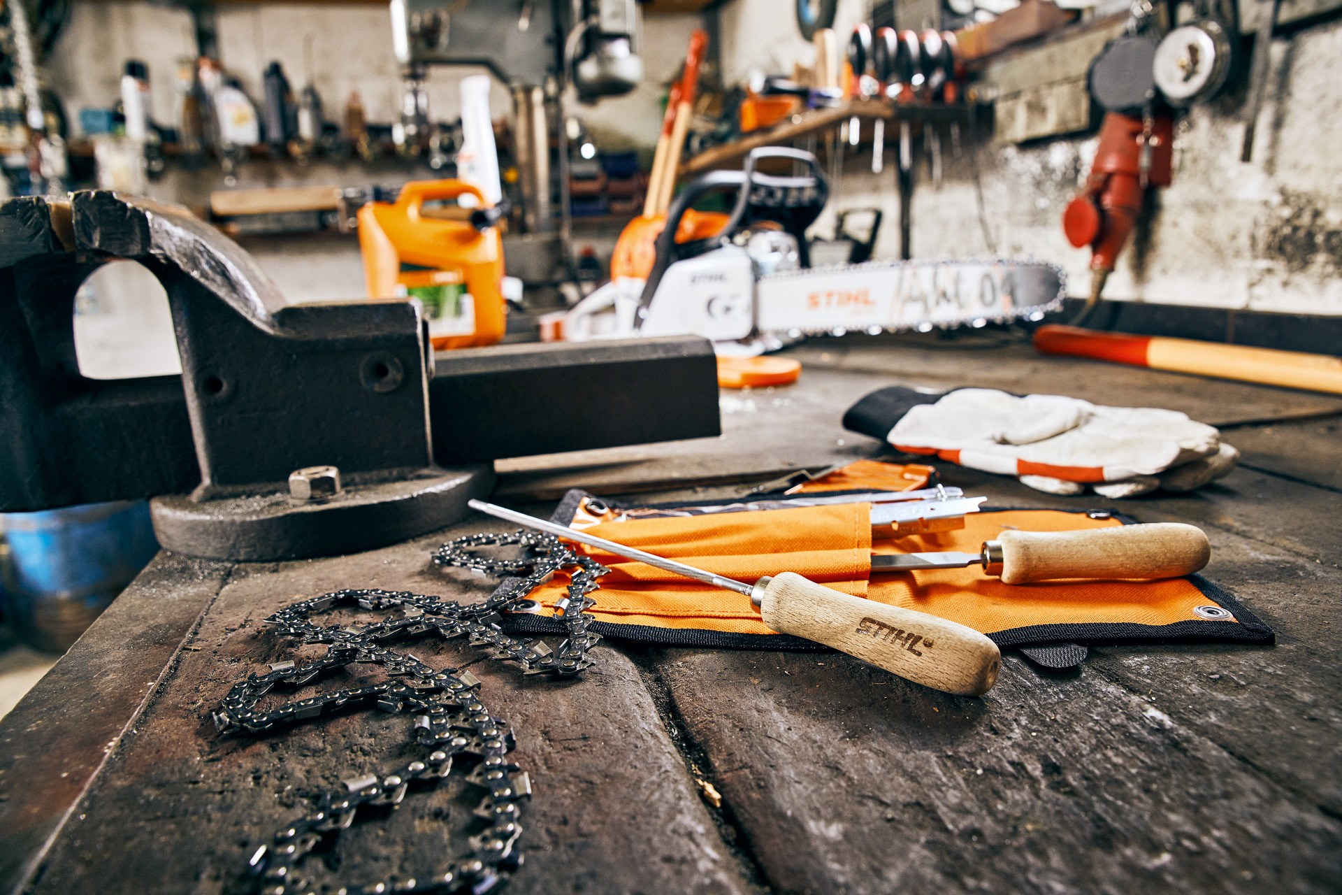 STIHL láncok, reszelők, védőfelszerelések és egyéb terméktartozékok